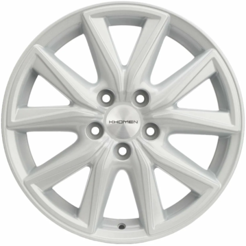 Диски Khomen KHW 1706 7x17 5*114.3 ET45 DIA60.1 Silver Литой купить с бесплатной доставкой в пункты выдачи в Петербурге